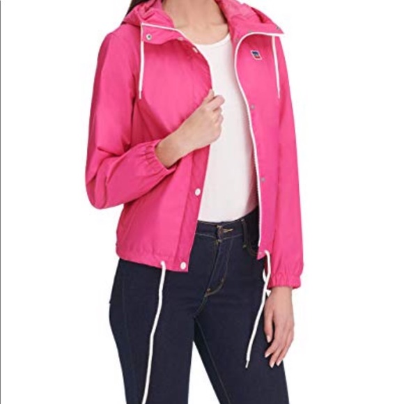 NWT Levi's Women's Retro Hooded Track Jacket Sz M - Picture 4 of 11